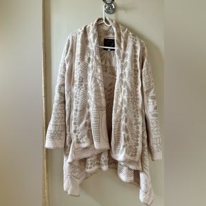 Open cardigan